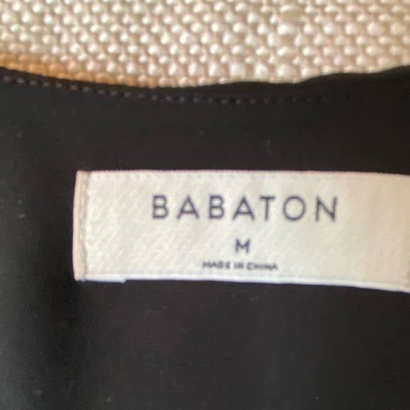 Babaton Black Lace Trim Feminine V-neck Camisole Top- Sz-M - Picture 9 of 14